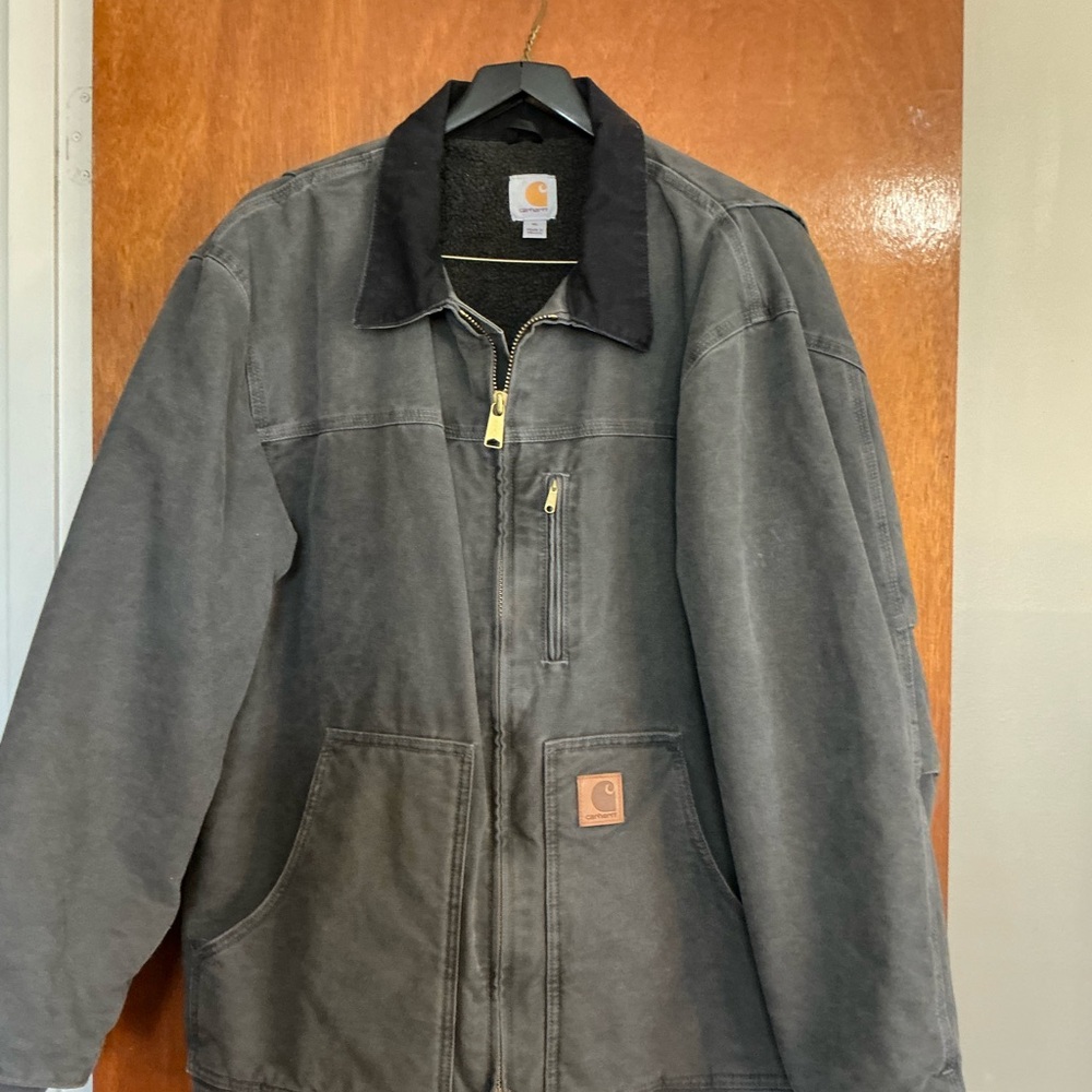 Carhartt Men's Charcoal Field Jacket